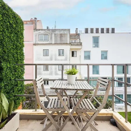 شقة Lapa 3bdr Duplex W/ Balcony By Lovelystay *